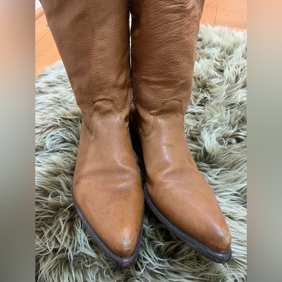 Frye Camel Boots Size 10.5 - Picture 5 of 16